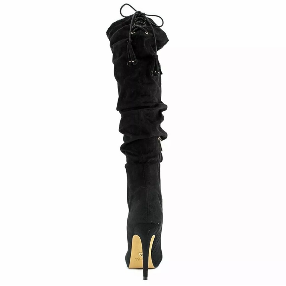 Thalia Sodi Taupe Knee High Boots 9.5 - Picture 10 of 10